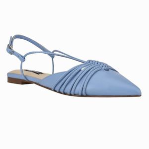 Nine West Aida Slingback Pointy Toe Ballerina Schoenen Blauw Nederland | PXY-305782